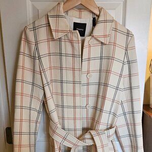 Womens Theory coat wool